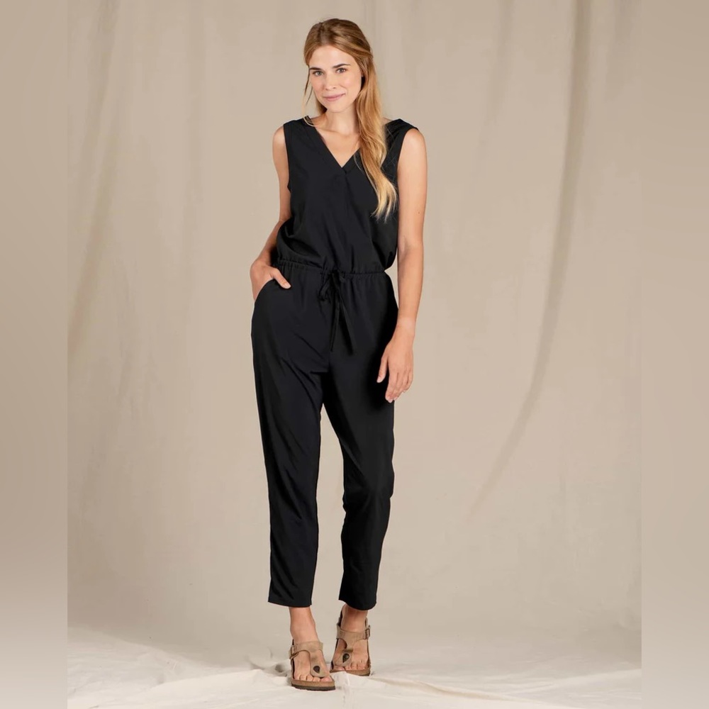 Toad & Co Sunkissed Liv Sleeveless Jumpsuit sz Sm